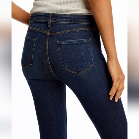 L'Agence Prime Blue Vintage High Rise Margot Skinny Jeans Womens Size 23 - Picture 4 of 9